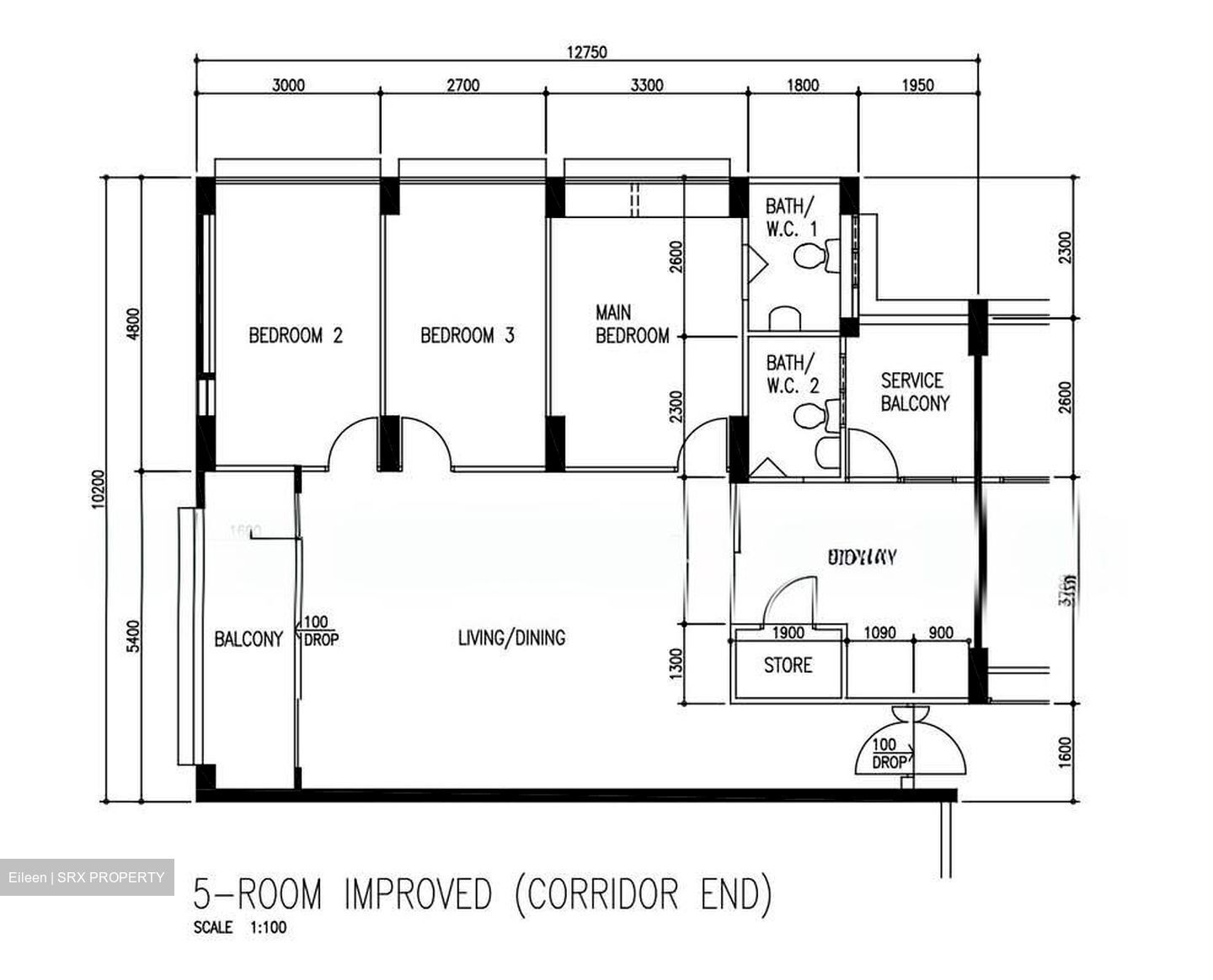 Blk 626 Choa Chu Kang Street 62 (Choa Chu Kang), HDB 5 Rooms #578327511